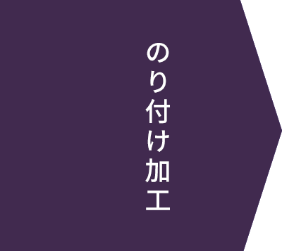 のり付け加工